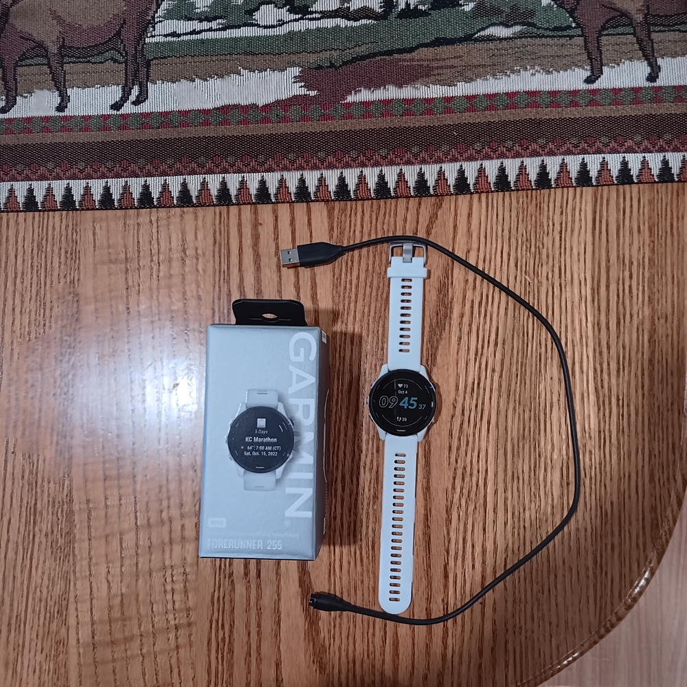 Garmin Forerunner 255 White Smartwatch